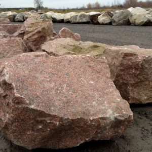 decorative landscaping boulders - granite 