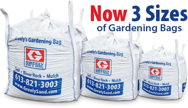 Cubic Yard Bags of Topsoil